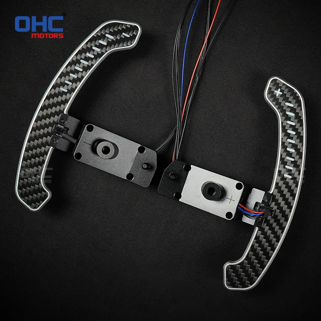 Carbon Fiber LED Magnetic Steering Wheel Paddle Shifters For Lexus UX200 ES300 ES350 NX350 RX LC500 GR
Carbon Fiber LED Magnetic Steering Wheel Paddle Shifters For Lexus UX200 ES300 ES350 NX350 RX LC500 GR