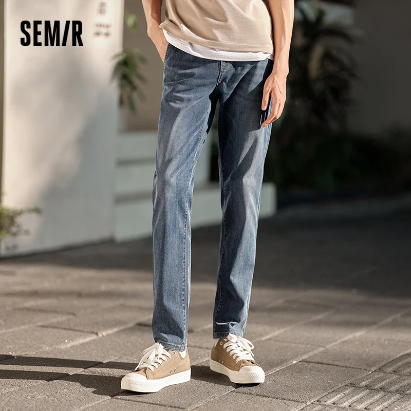 Semir Jeans Men 2025 New Summer Version Trousers Trendy Vintage Skinny Long Trousers
Semir Jeans Men 2025 New Summer Version Trousers Trendy Vintage Skinny Long Trousers