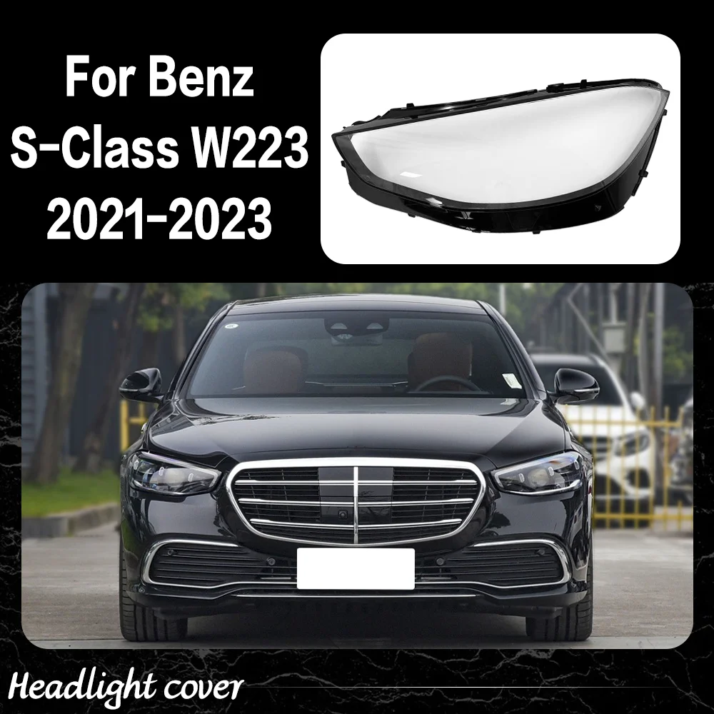Headlamp Cover Headlight Shell Lens Plexiglass Replace Original Lampshade For Benz S-Class W223 S320 S450 S500 2021 2022 2023
Headlamp Cover Headlight Shell Lens Plexiglass Replace Original Lampshade For Benz S-Class W223 S320 S450 S500 2021 2022 2023