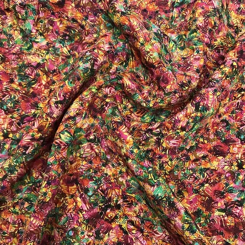 1 meter 100% Mulberry Silk 14 momme Crepe Silk Fabric Vintage Floral Printed 140cm 44" wide by the yard XX243
1 meter 100% Mulberry Silk 14 momme Crepe Silk Fabric Vintage Floral Printed 140cm 44" wide by the yard XX243