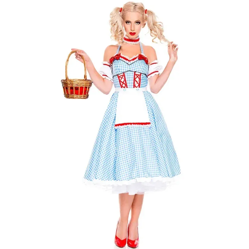 Sexy Lolita Magic Cosplay Costume Halloween Stage Performance French Maid Fancy Dress
Sexy Lolita Magic Cosplay Costume Halloween Stage Performance French Maid Fancy Dress