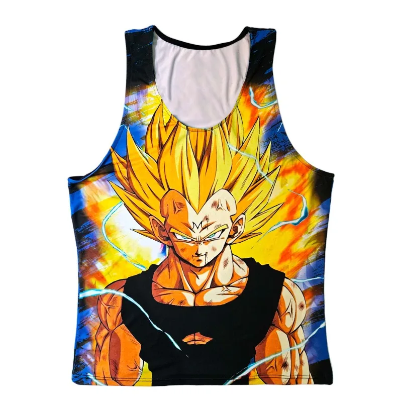 Dragon Ball Z Majin Vegeta Print Men's Gym Tank Top Breathable Quick Dry Workout Sleeveless Tee
Dragon Ball Z Majin Vegeta Print Men's Gym Tank Top Breathable Quick Dry Workout Sleeveless Tee