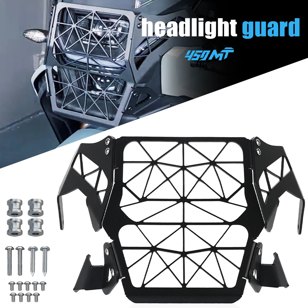 2024 2025 450MT Headlamp Front Light Cover Protection For CFMOTO 450 MT MT450 Motorcycle CNC Headlight Grilles Guard Protector
2024 2025 450MT Headlamp Front Light Cover Protection For CFMOTO 450 MT MT450 Motorcycle CNC Headlight Grilles Guard Protector