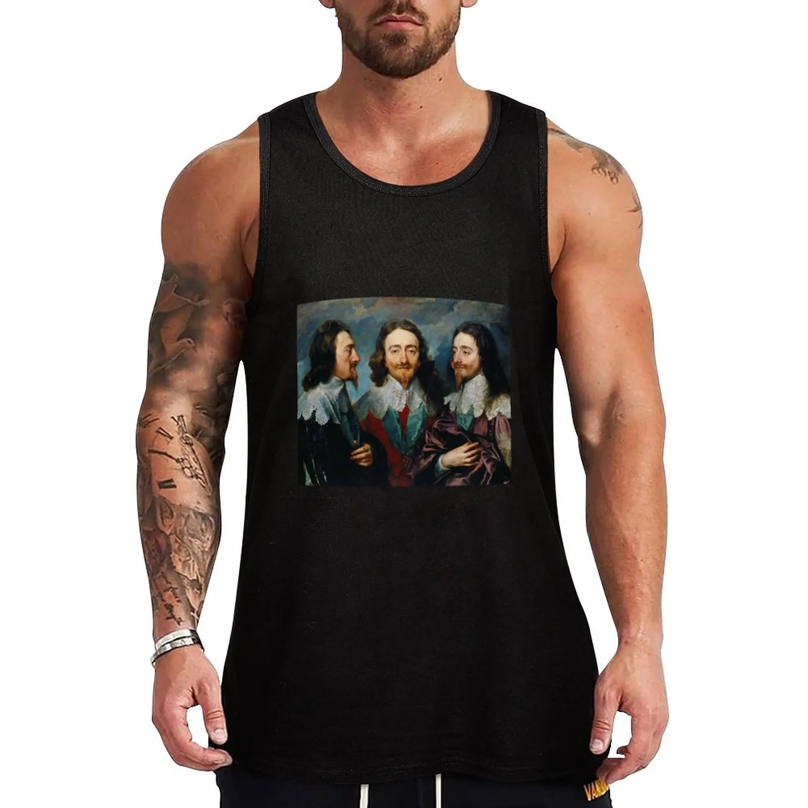 Anthony van Dyck - Charles I Tank Top Vintage Print Tank Top Retro Graphic Sleeveless Tee
Anthony van Dyck - Charles I Tank Top Vintage Print Tank Top Retro Graphic Sleeveless Tee