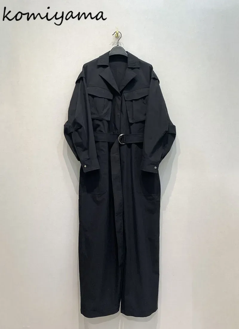 Belt Tunic Ropa Mujer Straight Jumpsuits Japan Safari Style New Jumpsuit Suit Collar Women Pants Trendy Full Sleeve One Pieces
Belt Tunic Ropa Mujer Straight Jumpsuits Japan Safari Style New Jumpsuit Suit Collar Women Pants Trendy Full Sleeve One Pieces