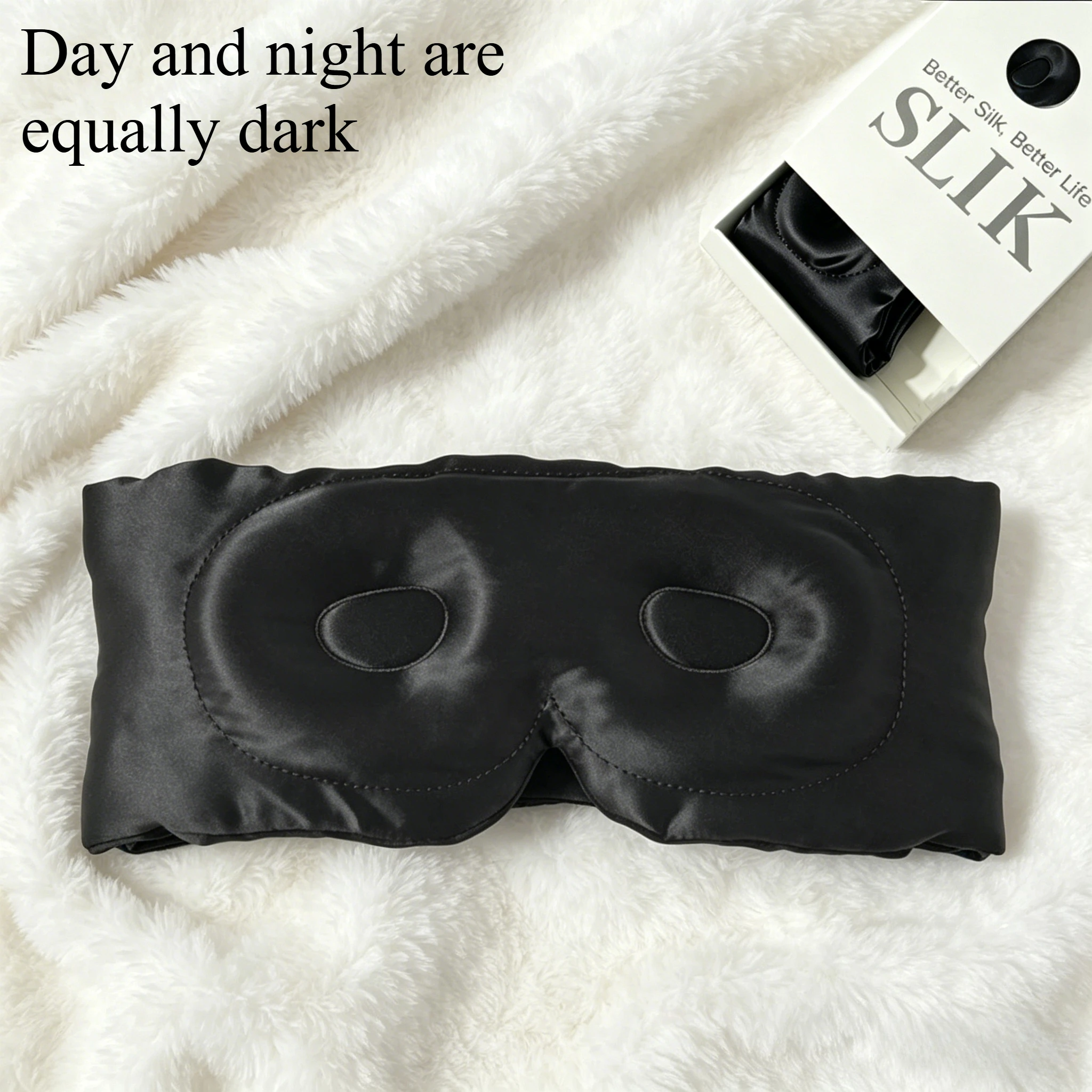 100% Mulberry Silk Sleep Mask, Pure 19 Momme Silk Eye Mask Blackout for Sleeping, Ajustable, Anti Wrinkle, Silkly Blindfold
100% Mulberry Silk Sleep Mask, Pure 19 Momme Silk Eye Mask Blackout for Sleeping, Ajustable, Anti Wrinkle, Silkly Blindfold