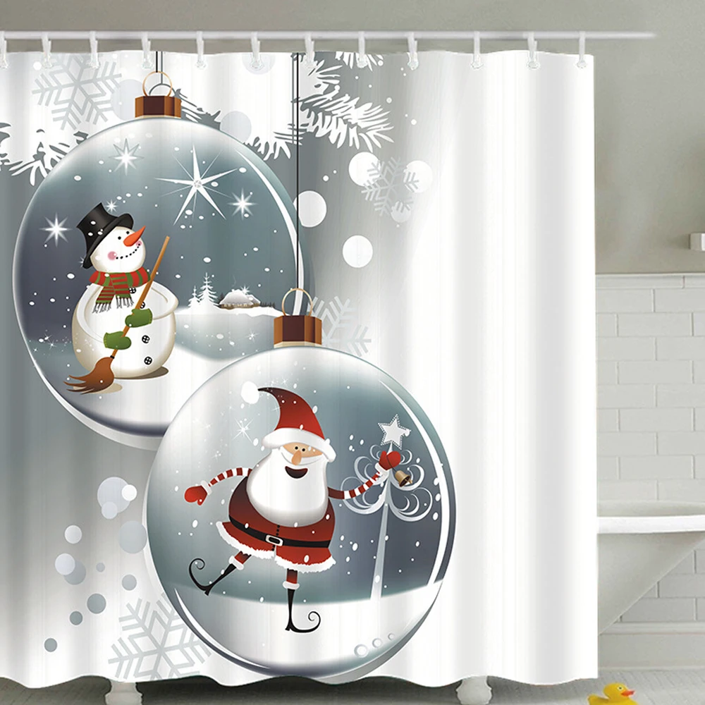 Cute Cartoon Golden Christmas Shower Curtain Set Non-Slip Rugs Toilet Lid Bath Mat Colorful Snowman Hat Tree Fabric Bath Curtain
Cute Cartoon Golden Christmas Shower Curtain Set Non-Slip Rugs Toilet Lid Bath Mat Colorful Snowman Hat Tree Fabric Bath Curtain