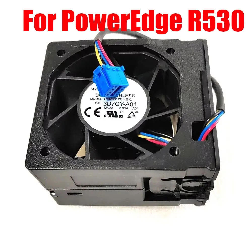 Вентилятор охлаждения для DELL PowerEdge R530 0MRX6C MRX6C PFR0612DHE-C 03D7GY 3D7GY-A01 DC12V 2.00A
Вентилятор охлаждения для DELL PowerEdge R530 0MRX6C MRX6C PFR0612DHE-C 03D7GY 3D7GY-A01 DC12V 2.00A