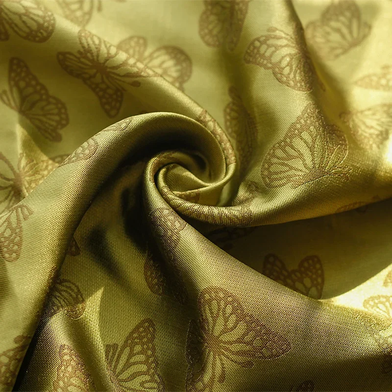 Retro Green Butterfly Jacquard Fabric Thin and Soft Women's Dress Skirt Makeup Bag Decorative Sewing Fabric
Retro Green Butterfly Jacquard Fabric Thin and Soft Women's Dress Skirt Makeup Bag Decorative Sewing Fabric