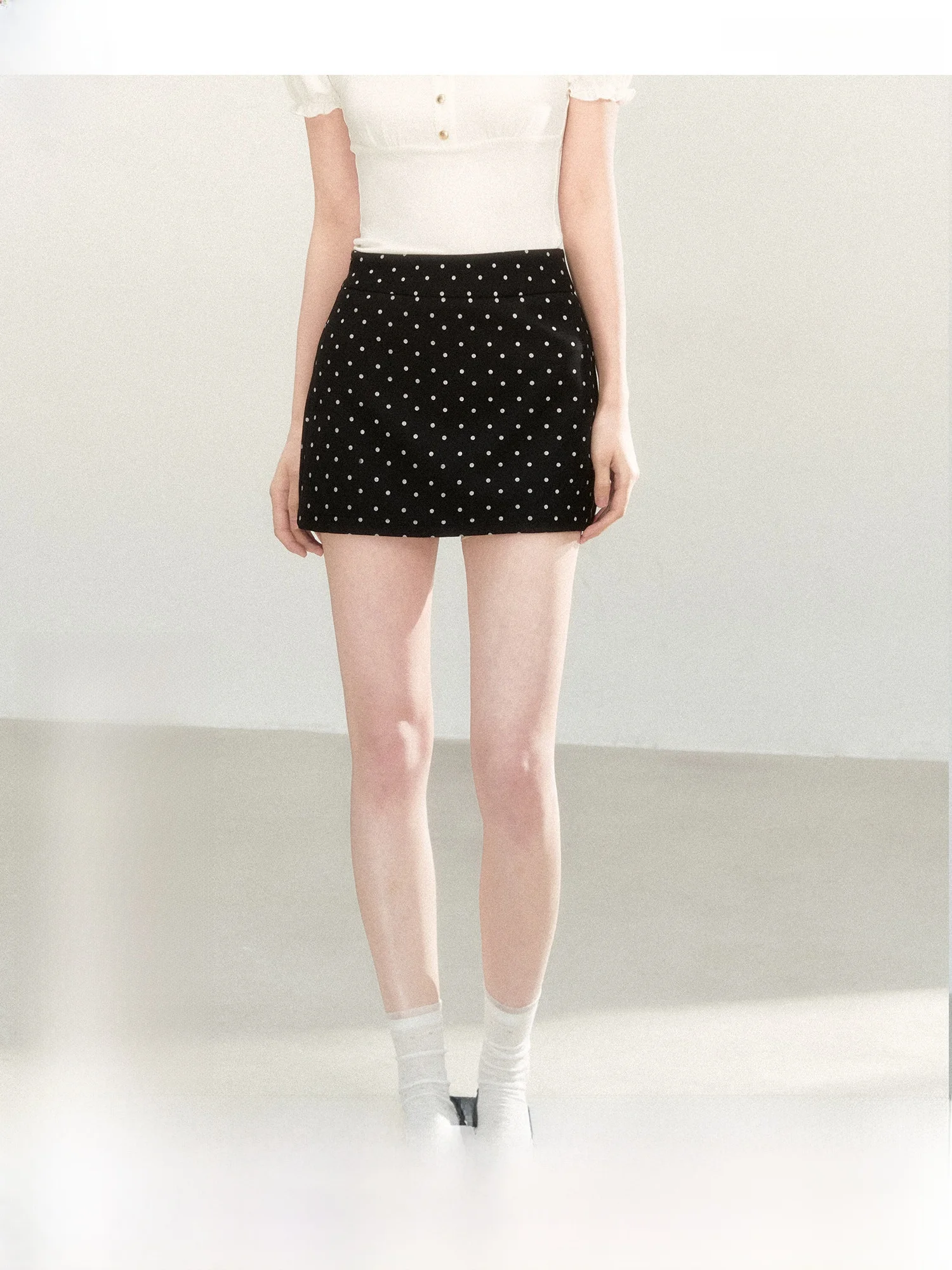 Casual Versatile Polka Dot Short Skirt Slimming Midi Skirt Summer New Style Bodycon Skirt Women's mid Waist Other Material
Casual Versatile Polka Dot Short Skirt Slimming Midi Skirt Summer New Style Bodycon Skirt Women's mid Waist Other Material