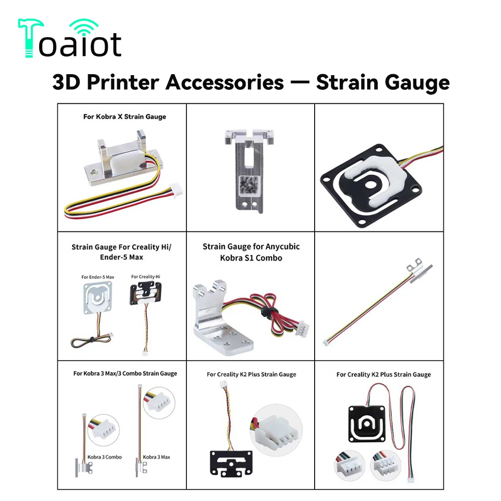 3D Printer Accessories Strain Gauge Multiple And High Qualtiy Strain Gauge Suitable For Creality/Anycubic 3D Printer Parts
3D Printer Accessories Strain Gauge Multiple And High Qualtiy Strain Gauge Suitable For Creality/Anycubic 3D Printer Parts