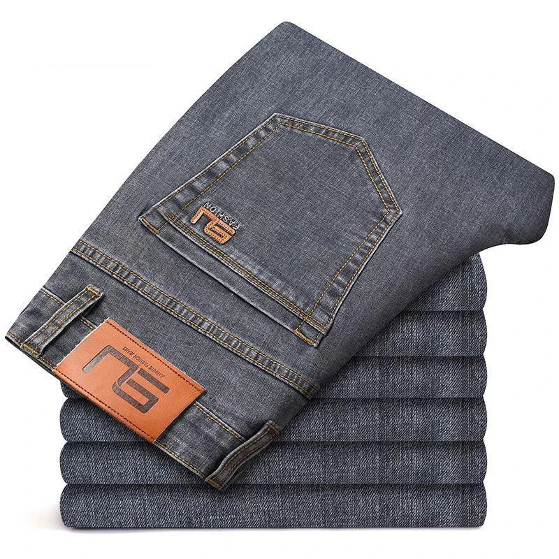 Spring Autumn New Men Wear-Resistant Work Jeans Male Stretch Loose Straight Denim Trousers Chic Solid Casual Daily Pants
Spring Autumn New Men Wear-Resistant Work Jeans Male Stretch Loose Straight Denim Trousers Chic Solid Casual Daily Pants