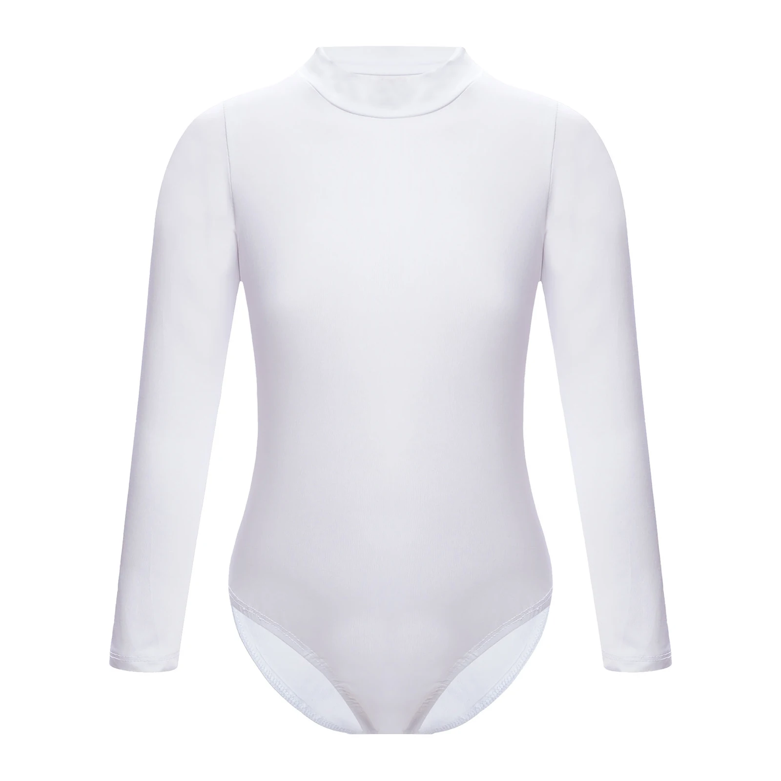 Kids Girls Professional Gymnastics Tutu Ballet Dance Training Costume Mock Neck/Round Solid Color Bodysuit
Kids Girls Professional Gymnastics Tutu Ballet Dance Training Costume Mock Neck/Round Solid Color Bodysuit