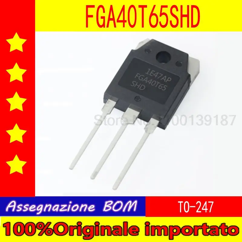 100% Оригинальный импортный 10 шт./лот FGA40T65SHD FGA40T65 TO-247 IGBT tube 40A 650V
100% Оригинальный импортный 10 шт./лот FGA40T65SHD FGA40T65 TO-247 IGBT tube 40A 650V