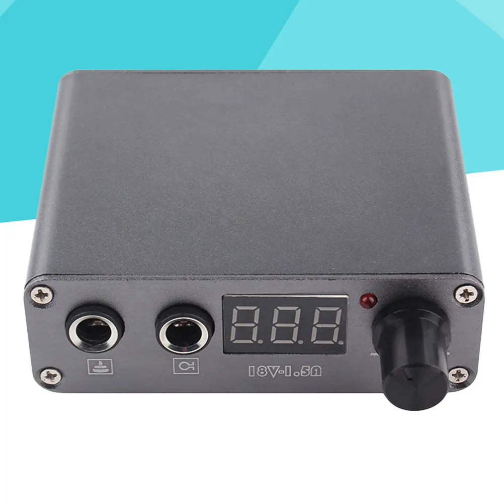 Black Mini USB LCD Tattoo Power Supply Powerful Stable Current for Liner Shader Machine Eu Plug
Black Mini USB LCD Tattoo Power Supply Powerful Stable Current for Liner Shader Machine Eu Plug