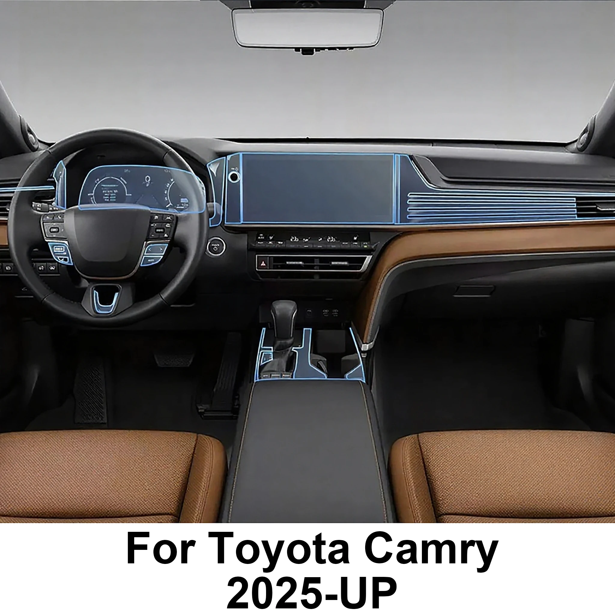 For Toyota Camry XV80 2025-2026 Center Console Transparent TPU Protective Film PPF Interior Screen Protector Interior TPU Film
For Toyota Camry XV80 2025-2026 Center Console Transparent TPU Protective Film PPF Interior Screen Protector Interior TPU Film