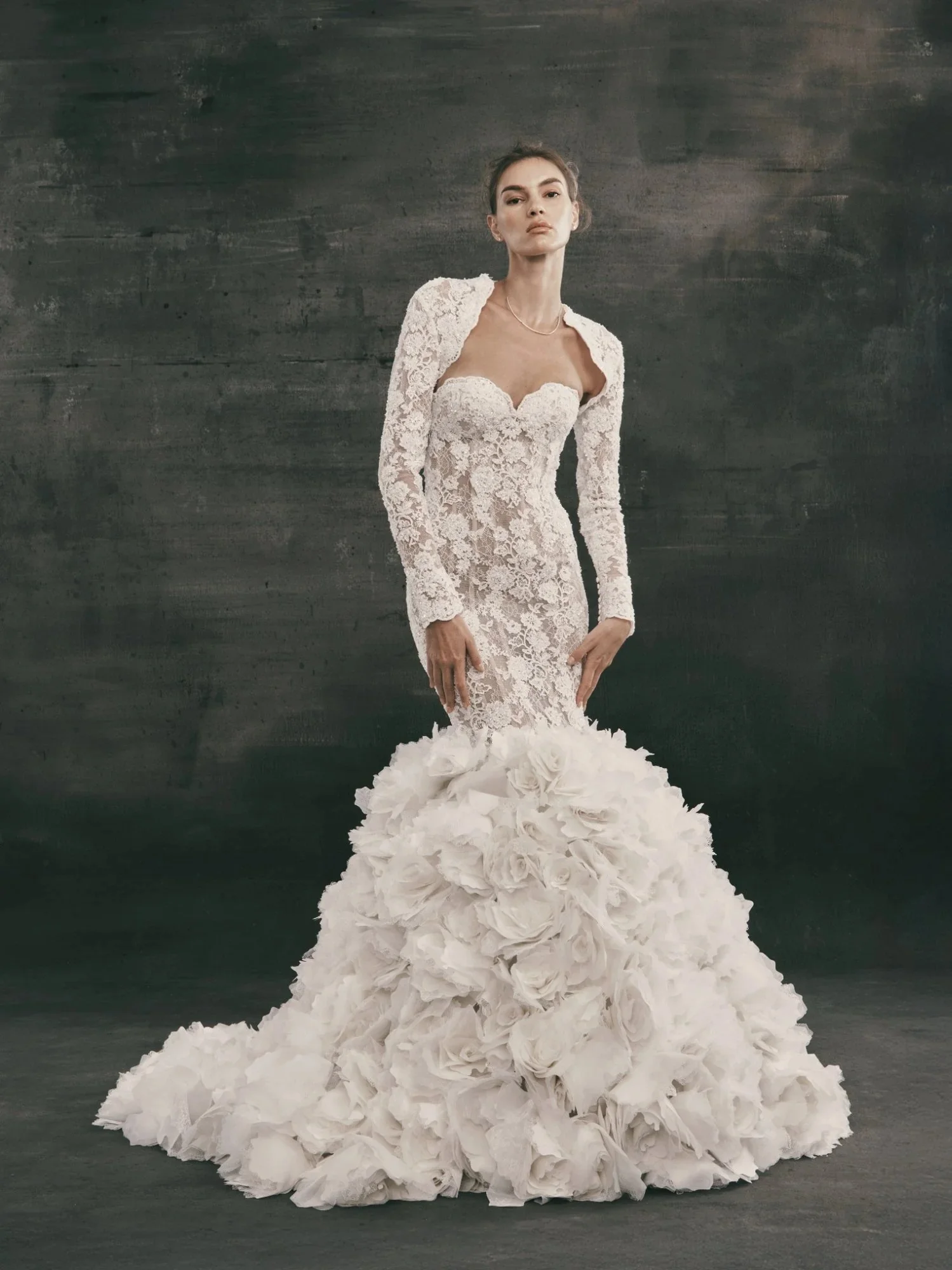 Vestido De Noiva Sereia Encaje Desmontables Long Sleeve Wedding Dress Curvy Vestidos Feminino Elegante Para Casamento Bespoke
Vestido De Noiva Sereia Encaje Desmontables Long Sleeve Wedding Dress Curvy Vestidos Feminino Elegante Para Casamento Bespoke