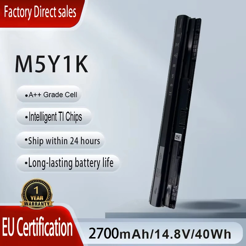 New Replacement Battery M5Y1K For Dell | Inspiron 14 15 17 3000/5000 Series | 3451 3558 3567 5559 5755 5756 5458 | GXVJ3 453-BBB
New Replacement Battery M5Y1K For Dell | Inspiron 14 15 17 3000/5000 Series | 3451 3558 3567 5559 5755 5756 5458 | GXVJ3 453-BBB