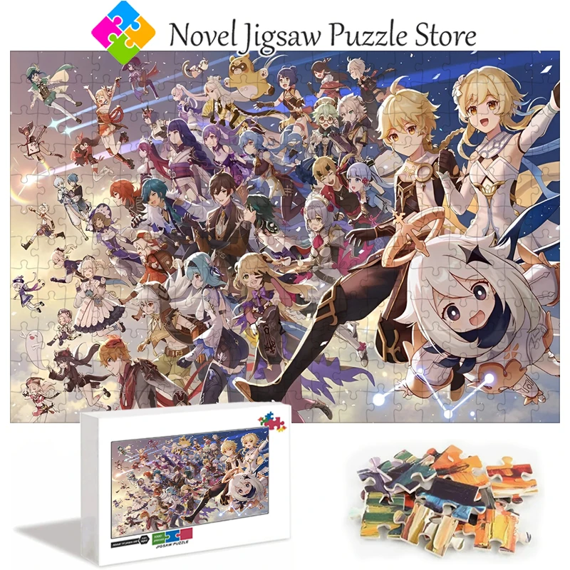 Genshin Impact Jigsaw Puzzle Chinese Game Character 200/300/500/1000 Pieces Puzzles Adult Decompression Game Kids Handmade Toys
Genshin Impact Jigsaw Puzzle Chinese Game Character 200/300/500/1000 Pieces Puzzles Adult Decompression Game Kids Handmade Toys