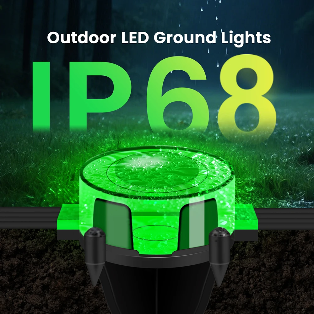 Waterproof RGB CCT Led Lawn Light Bluetooth 44KEY Remote 15m 30m 45m 60m US EU UK AU Power Kit 24V Outdoor Ground Christmas Lamp
Waterproof RGB CCT Led Lawn Light Bluetooth 44KEY Remote 15m 30m 45m 60m US EU UK AU Power Kit 24V Outdoor Ground Christmas Lamp