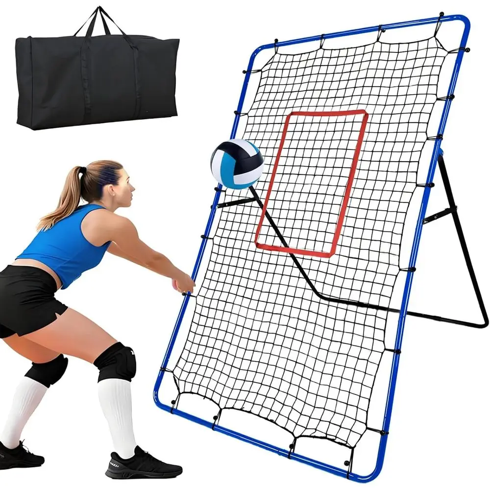 7x4ft Adjustable Angle Volleyball Practice Net for Bumping, Spiking, and Back Training - Ideal for Backyard Sports
7x4ft Adjustable Angle Volleyball Practice Net for Bumping, Spiking, and Back Training - Ideal for Backyard Sports