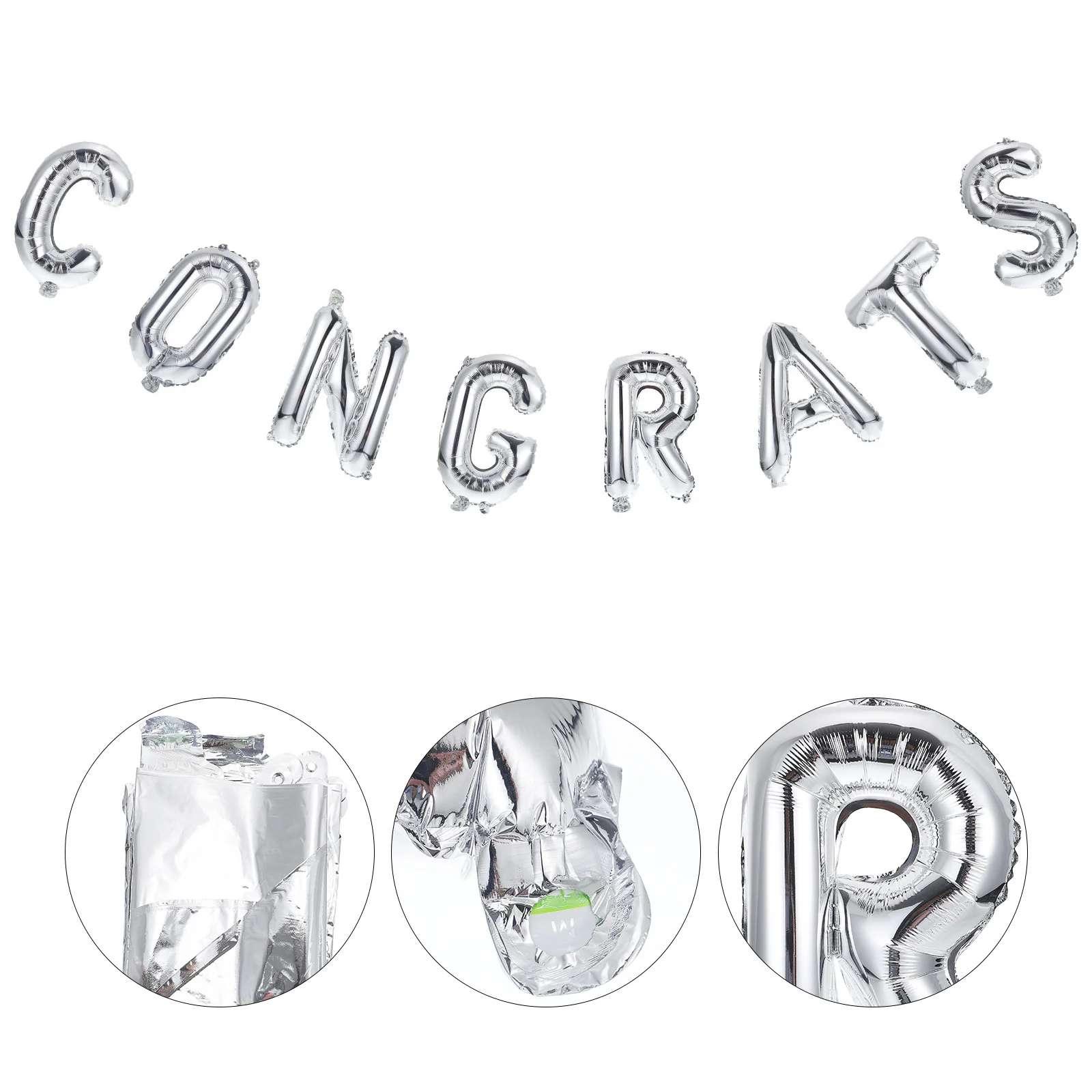 1Set Aluminum Foil Graduation Balloon Bright Color Creative Letters Party Decoration Graduation Scene Hanging Ornament
1Set Aluminum Foil Graduation Balloon Bright Color Creative Letters Party Decoration Graduation Scene Hanging Ornament