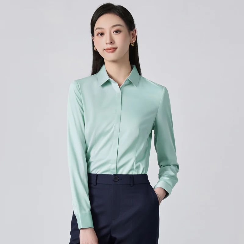 Elegant Women Shirts White Shirts Long Sleeve Blouse Office Lady business Pink Shirts Button Solid Women work Blouses Tops
Elegant Women Shirts White Shirts Long Sleeve Blouse Office Lady business Pink Shirts Button Solid Women work Blouses Tops