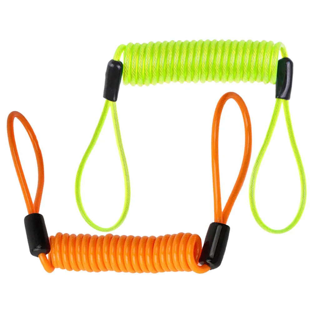 2Pcs Disc Brake Lock Cable Steel Wire PVC Coiled Vibrant Theft Deterrent Motorcycle Bicycle Accessories Long Lasting Performance
2Pcs Disc Brake Lock Cable Steel Wire PVC Coiled Vibrant Theft Deterrent Motorcycle Bicycle Accessories Long Lasting Performance