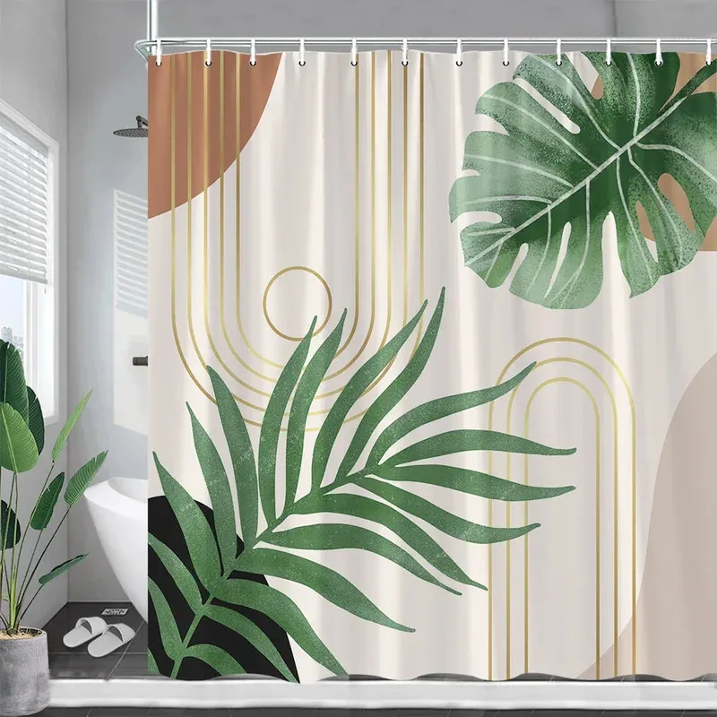 JHB23Abstract Mid Century Shower Curtains Black Lines Leaves Modern Geometric Boho Bath Curtain Fabric Bathroom Decor Set wi9Kj(
JHB23Abstract Mid Century Shower Curtains Black Lines Leaves Modern Geometric Boho Bath Curtain Fabric Bathroom Decor Set wi9Kj(