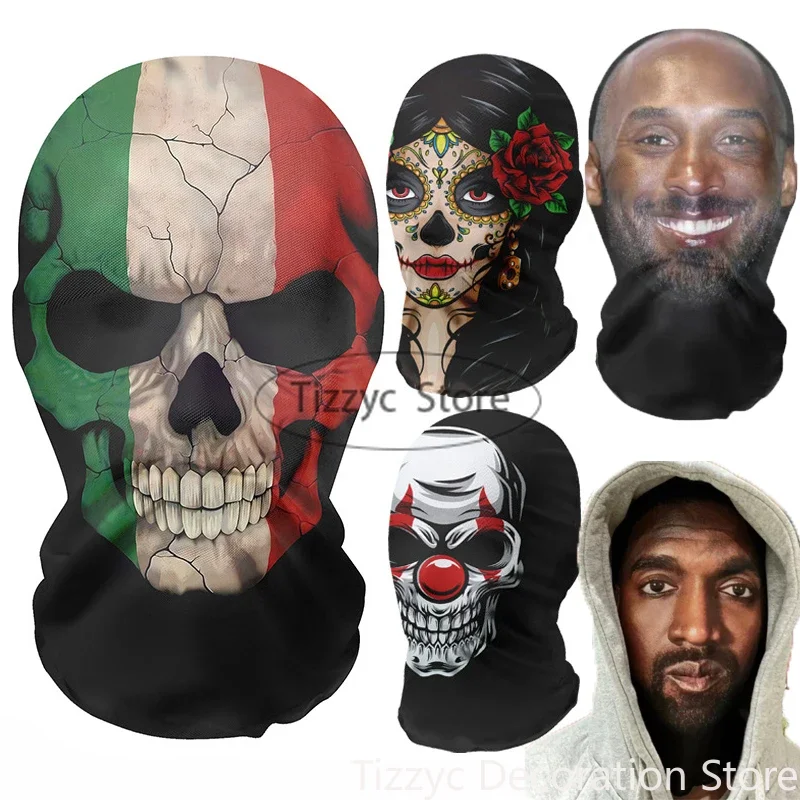 Full Face Mask Halloween Costume Party Prop Horror Skull Baloklava Hat Hood Simulation Mask Cosplay Prop 3D Funny Celebrity Face
Full Face Mask Halloween Costume Party Prop Horror Skull Baloklava Hat Hood Simulation Mask Cosplay Prop 3D Funny Celebrity Face