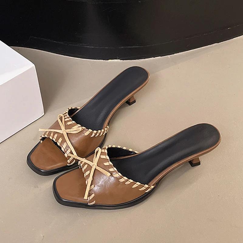 Bow High Heels Women's Slippers High Heels Shoes Summer Elegant Sandals 2026 Summer Luxury Pumps Dress Fashion Shoes Flip Flops
Bow High Heels Women's Slippers High Heels Shoes Summer Elegant Sandals 2026 Summer Luxury Pumps Dress Fashion Shoes Flip Flops