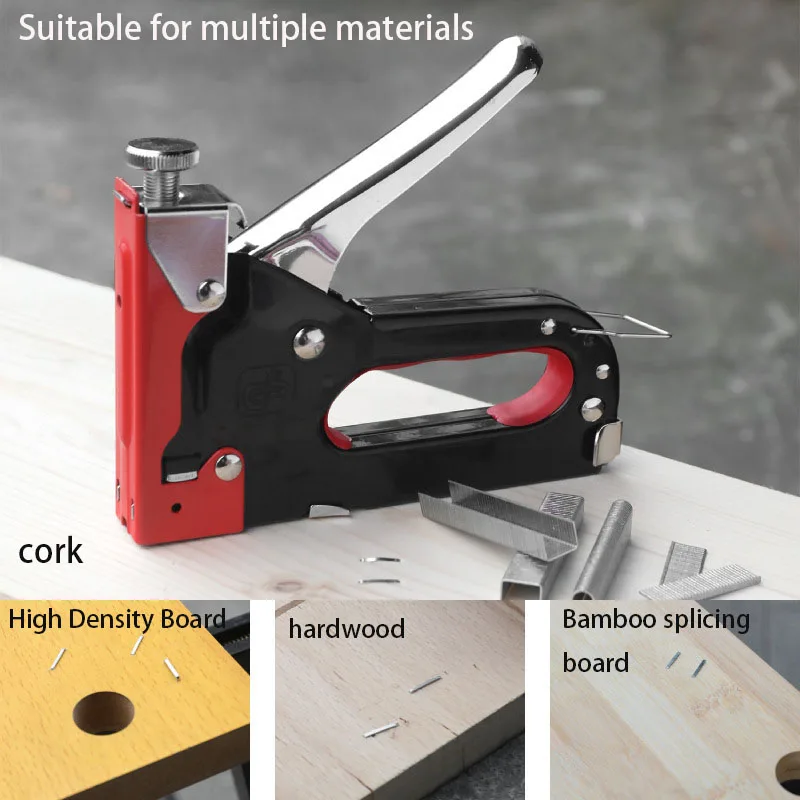 3 In 1 Manual Nail Gun DIY Furniture Construction Stapler Upholstery Staple Gun With 600 Staples Home Decor Carpentry Tools
3 In 1 Manual Nail Gun DIY Furniture Construction Stapler Upholstery Staple Gun With 600 Staples Home Decor Carpentry Tools