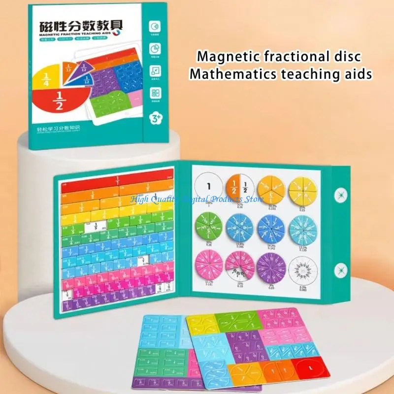 U2JE Fraction Discs Demonstrator Math Teaching Aid Educational Toy
U2JE Fraction Discs Demonstrator Math Teaching Aid Educational Toy