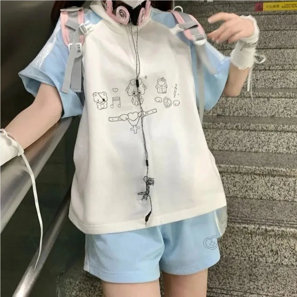 2026 Subcultural Shorts Feminino High Waist Striped Short Pants Pantalones Cortos De Mujer Casual Japanese Kawaii
2026 Subcultural Shorts Feminino High Waist Striped Short Pants Pantalones Cortos De Mujer Casual Japanese Kawaii