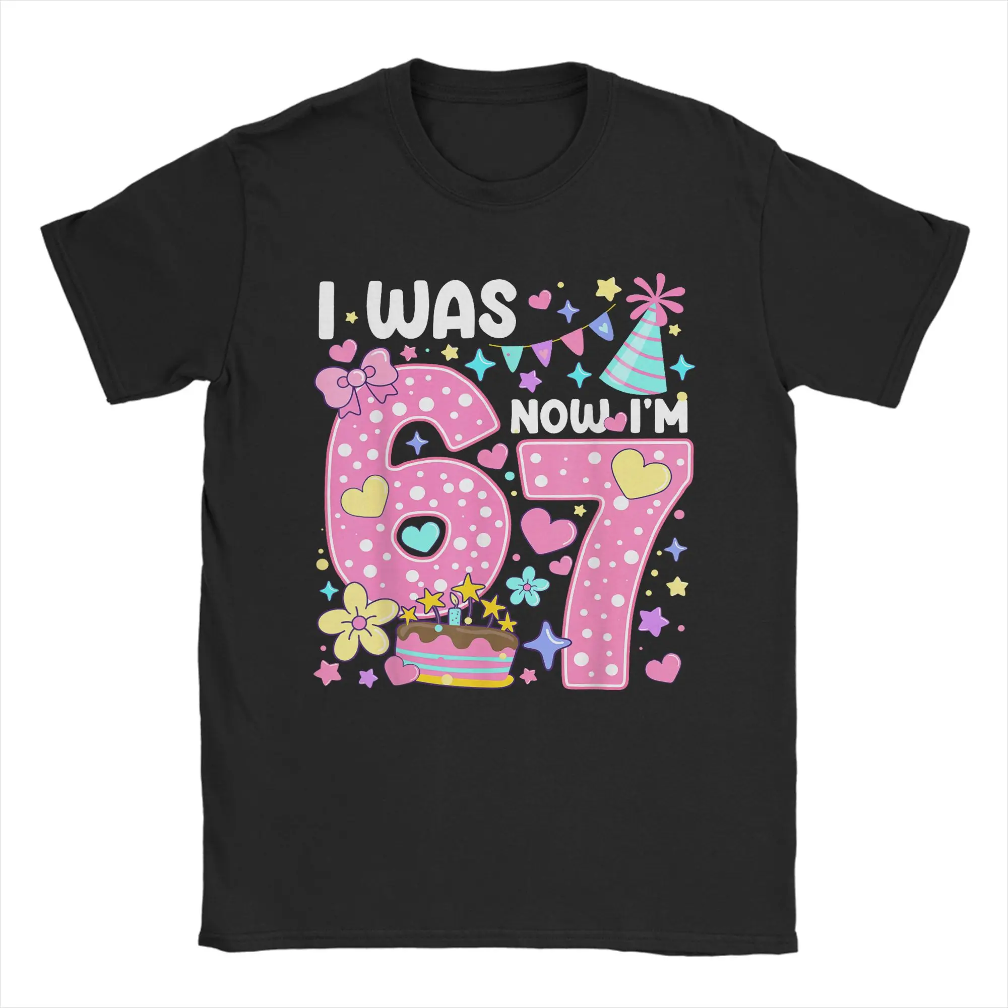 Men's 7 Year Old Birthday I was 6 Now I'm 7 67 Meme T Shirts Cotton Tops Humorous Short Sleeve Crew Neck Tee Shirt Gift T-Shirt
Men's 7 Year Old Birthday I was 6 Now I'm 7 67 Meme T Shirts Cotton Tops Humorous Short Sleeve Crew Neck Tee Shirt Gift T-Shirt