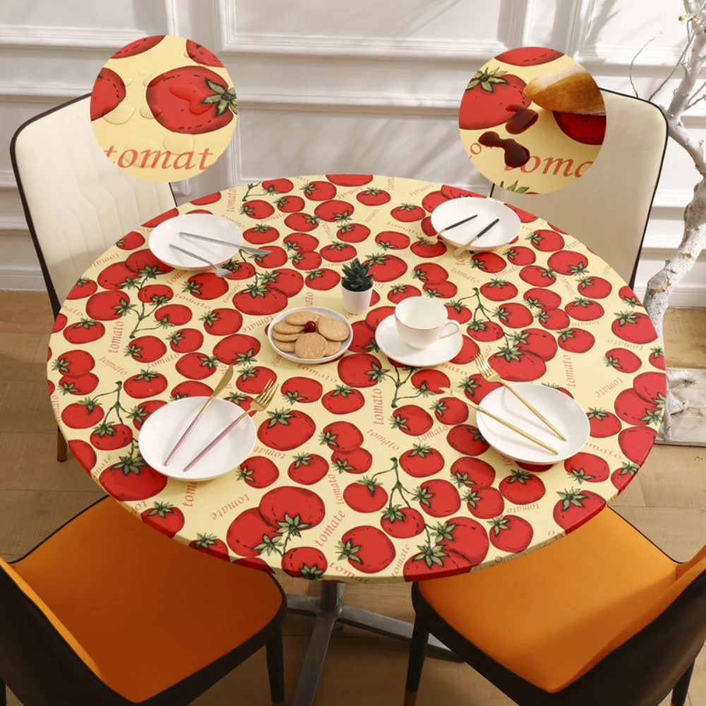 Elastic Round Table Cloth Fitted Flannel Backed Vinyl Tablecloth Waterproof Wipeable Dining Table Covers Camping obrus okrągły
Elastic Round Table Cloth Fitted Flannel Backed Vinyl Tablecloth Waterproof Wipeable Dining Table Covers Camping obrus okrągły