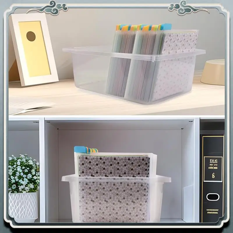 Durable 60Piece 6X6-Inch Paper Storage,Clear Plastic Sleeves With 120 Sticky Index Tabs For Organizing Scrapbook Paper,Cardstock
Durable 60Piece 6X6-Inch Paper Storage,Clear Plastic Sleeves With 120 Sticky Index Tabs For Organizing Scrapbook Paper,Cardstock
