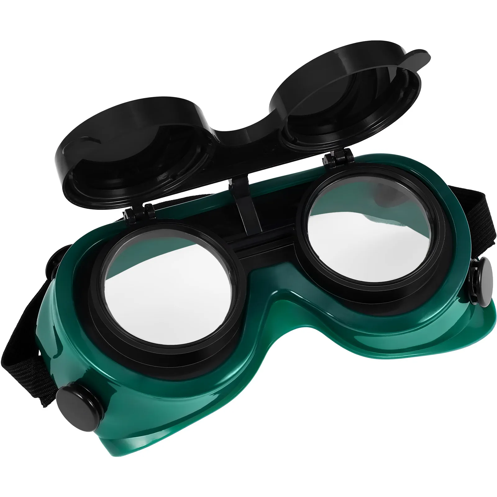 Goggles Safety Welding Eye Protection Glasses Dark Green Athermal Lenses Adjustable Strap Vintage Steampunk Style for Cosplay
Goggles Safety Welding Eye Protection Glasses Dark Green Athermal Lenses Adjustable Strap Vintage Steampunk Style for Cosplay