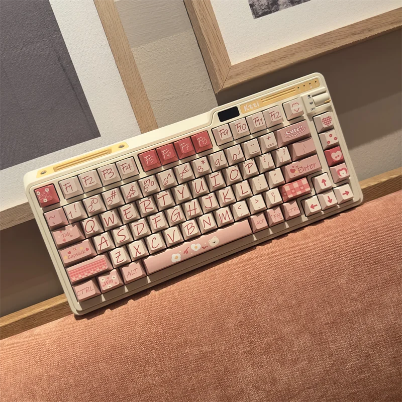 Original height keycap surface hot sublimation pbt cute ins wind adaptation mechanical girl keyboard cap130key
Original height keycap surface hot sublimation pbt cute ins wind adaptation mechanical girl keyboard cap130key