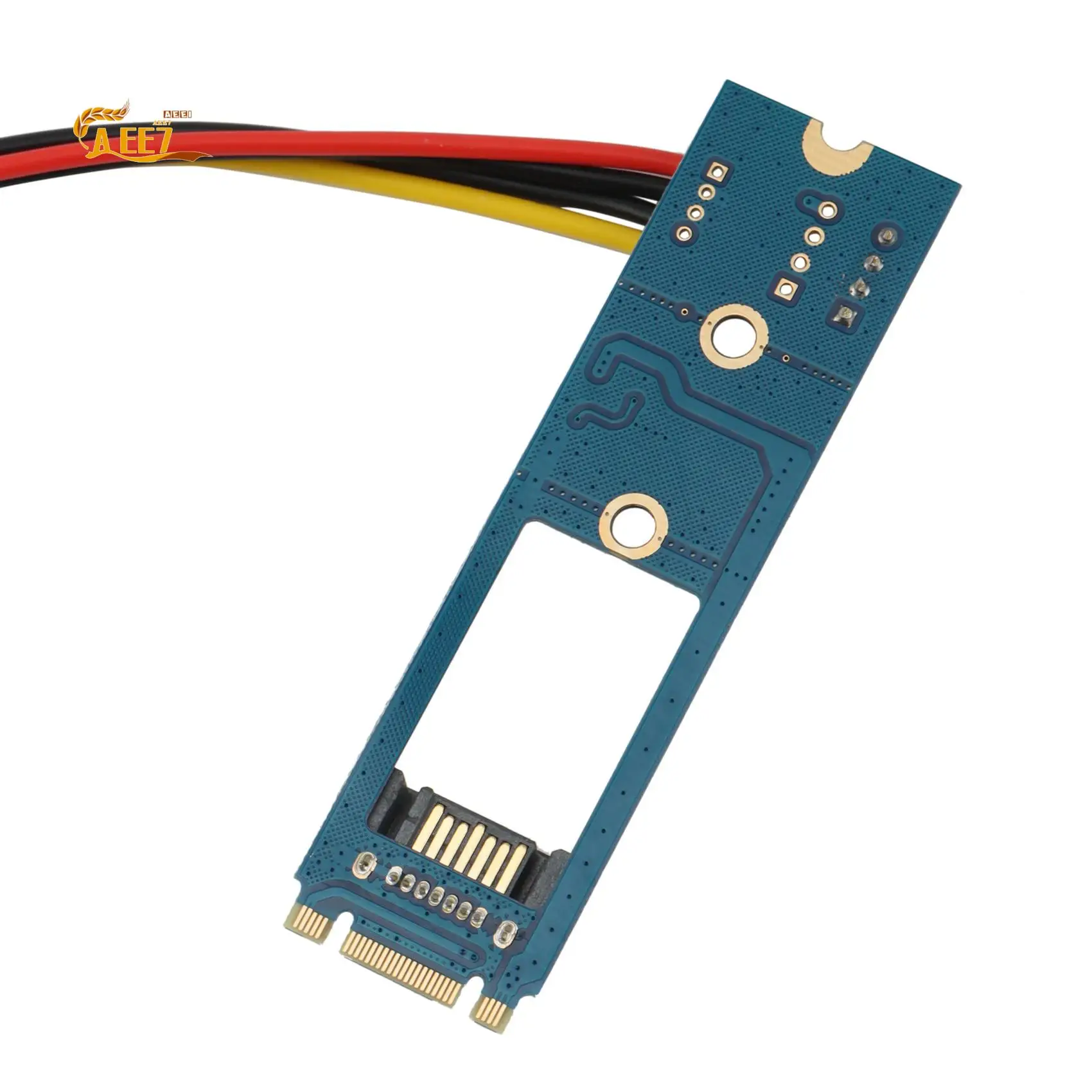 AEE7-M.2 NGFF SATA To 7 Pin SATA3 Card 7Pin SATA3.0 SSD Adapter Converter Card For NGFF 2242 2260 2280 SSD
AEE7-M.2 NGFF SATA To 7 Pin SATA3 Card 7Pin SATA3.0 SSD Adapter Converter Card For NGFF 2242 2260 2280 SSD