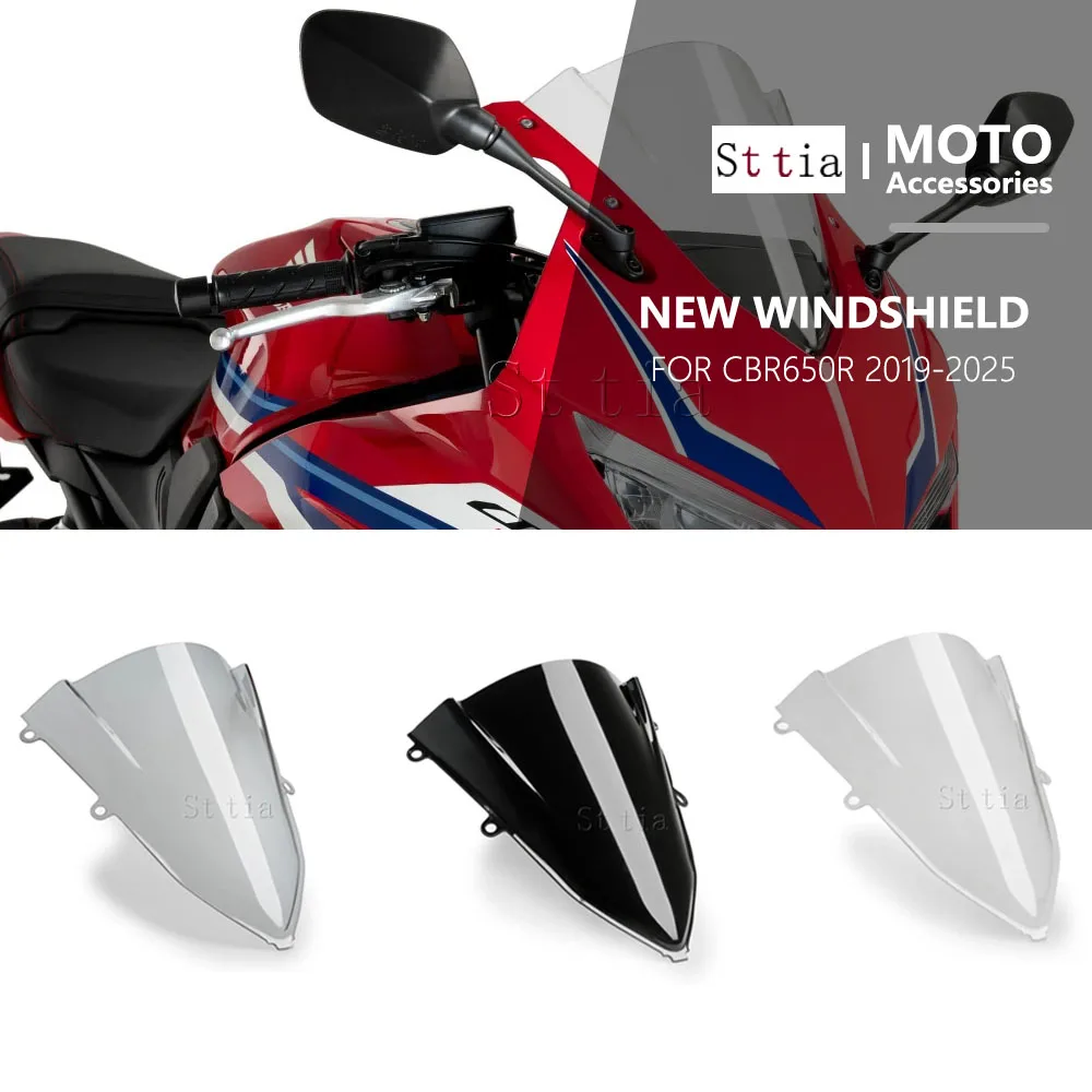 CBR650R ветровое стекло мотоцикла, двойной пузырьковый дефлектор лобового стекла для Honda CBR 650R 2019 2020 2021 2022 2023-2025
CBR650R ветровое стекло мотоцикла, двойной пузырьковый дефлектор лобового стекла для Honda CBR 650R 2019 2020 2021 2022 2023-2025