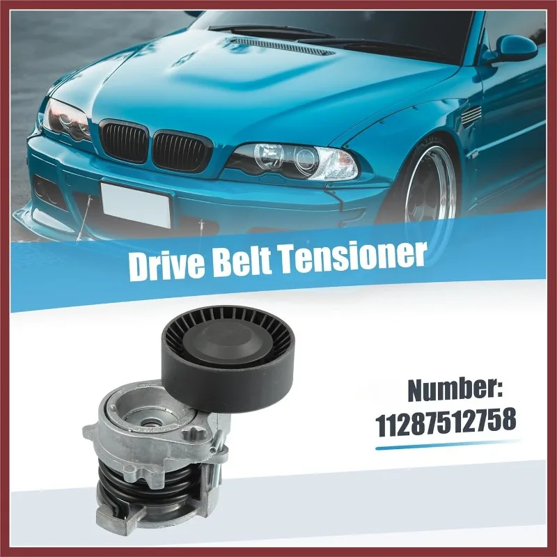 11287512758 Belt Tensioner Pulley Assembly for BMW 323i 1999-2000 for BMW 325Ci 2003-2006
11287512758 Belt Tensioner Pulley Assembly for BMW 323i 1999-2000 for BMW 325Ci 2003-2006