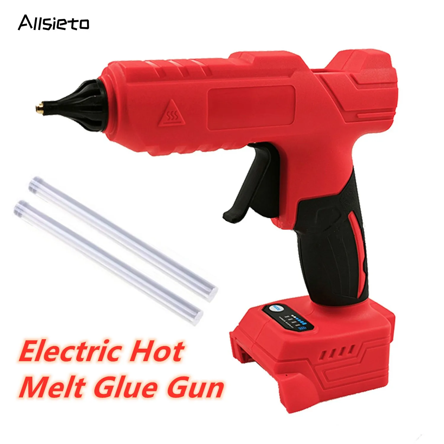 Electric Hot Melt Glue Gun Cordless Glue Grab 11mm Glue Stick Hot Melt Welding Air Gun For Milwaukee 18V Battery
Electric Hot Melt Glue Gun Cordless Glue Grab 11mm Glue Stick Hot Melt Welding Air Gun For Milwaukee 18V Battery