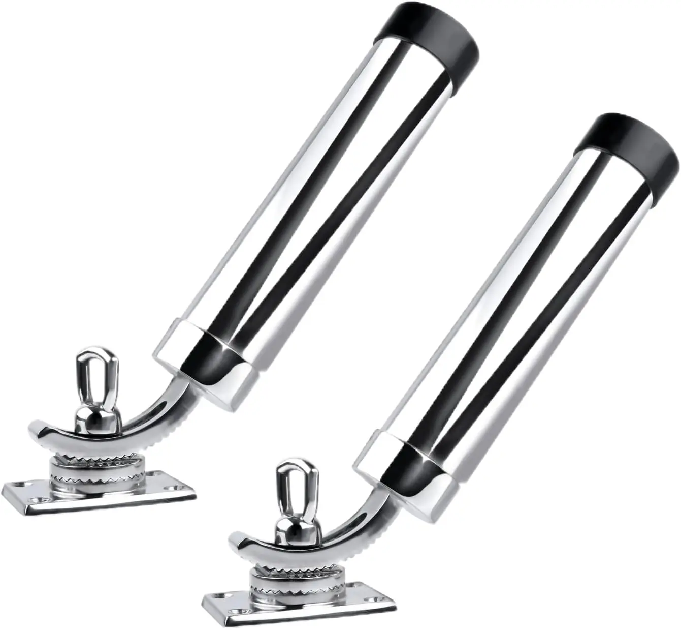 Marine Grade 316 Stainless Steel Adjustable Fishing Rod Holder for Boat Yacht, 360° Rotation, 10°-80° Angle, Fits All Rods
Marine Grade 316 Stainless Steel Adjustable Fishing Rod Holder for Boat Yacht, 360° Rotation, 10°-80° Angle, Fits All Rods