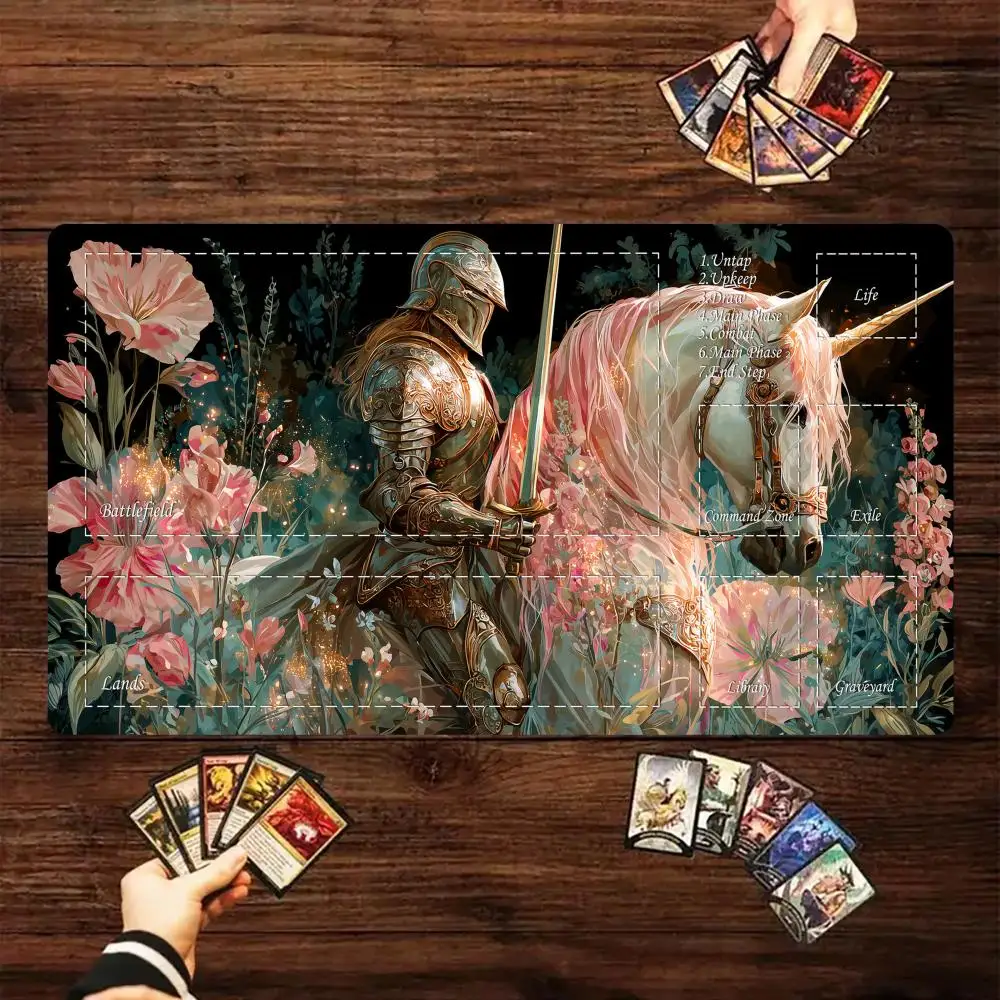 Pink flowers and unicorn Magic Card Battle Mat MTG Playmat Anti-slip Base 35X60CM gathering gaming mats Board Game Mat for TCG
Pink flowers and unicorn Magic Card Battle Mat MTG Playmat Anti-slip Base 35X60CM gathering gaming mats Board Game Mat for TCG