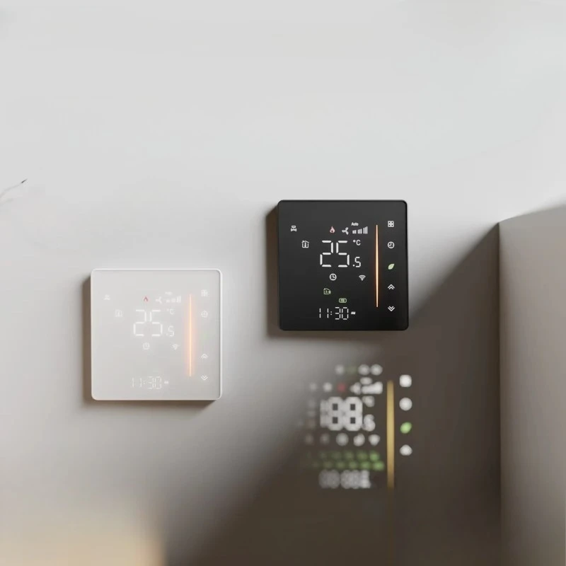 Thermostat Room Temperature Controller of Water/Electric Floor Heating Gas Boiler Humidity Tuya Work with Alex 5A16A
Thermostat Room Temperature Controller of Water/Electric Floor Heating Gas Boiler Humidity Tuya Work with Alex 5A16A