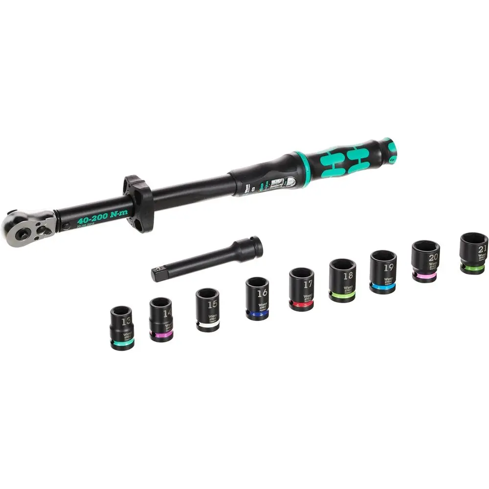 11-Piece Set for Cement Screwdriving and Torque Applications
11-Piece Set for Cement Screwdriving and Torque Applications