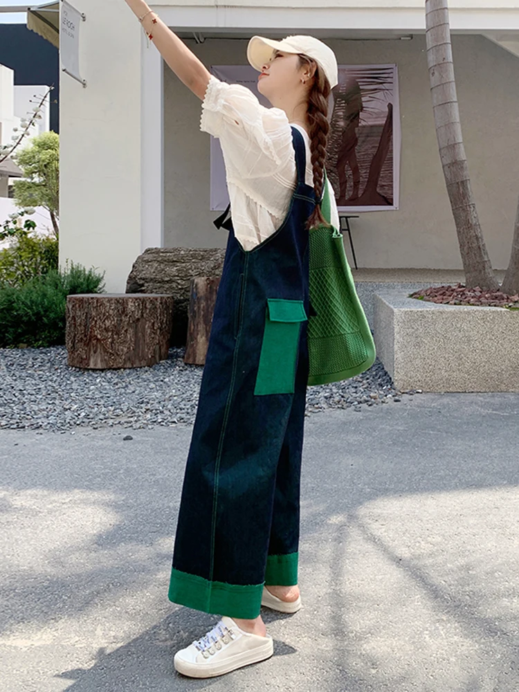 Casual Denim Overalls Women's Summer 2026 New Small Size Workwear Wide Leg Pants High Waist Polyester Blend Commute Style
Casual Denim Overalls Women's Summer 2026 New Small Size Workwear Wide Leg Pants High Waist Polyester Blend Commute Style