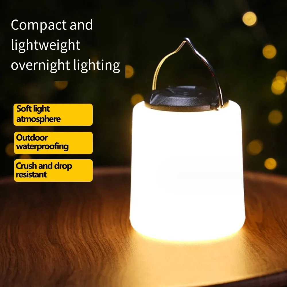 Rechargeable camping light flashlight camping Lantern -3000K warm white light waterproof Led Flashlight camping/hiking Supplies
Rechargeable camping light flashlight camping Lantern -3000K warm white light waterproof Led Flashlight camping/hiking Supplies