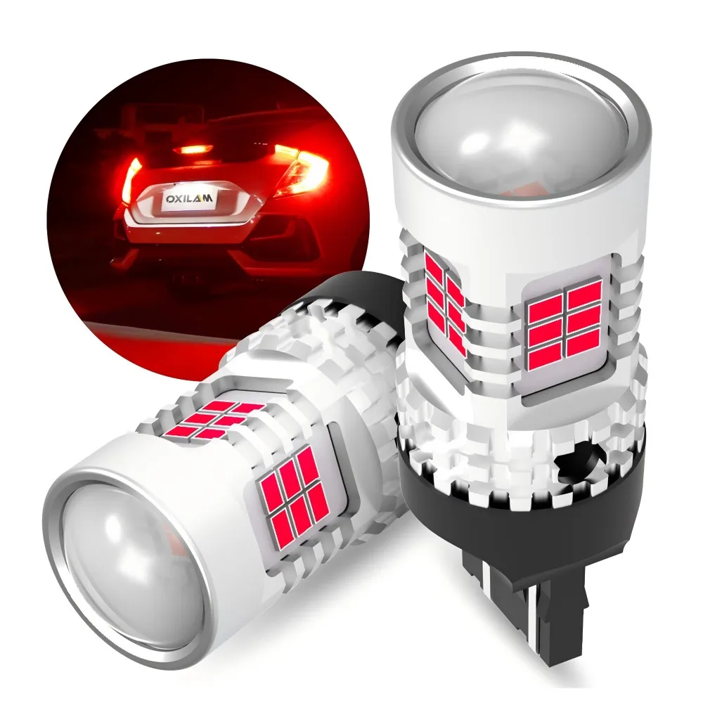 2Pcs Car Tail Lights 7443 LED Canbus Error Free Red Brake Light W21/5W T20 LED DRL Replacement Bulb For Parking Turn Signal Lamp
2Pcs Car Tail Lights 7443 LED Canbus Error Free Red Brake Light W21/5W T20 LED DRL Replacement Bulb For Parking Turn Signal Lamp